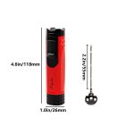 Triple Jet Flame Cigar Lighter with Punch Draw Enhancer