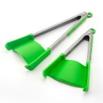 2 in 1 Kitchen Spatula & Tongs Non-Stick