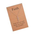 Faith Cross Light luxury alloy pendant