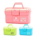 Household medicine storage box large capacity