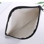 PU Leather Bill Cash Deposit Zipper Storage Bag