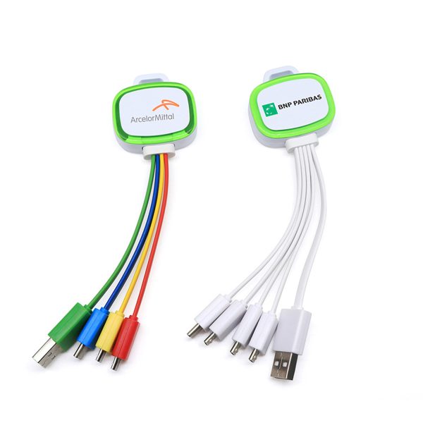 4 in 1 USB Led Charging Cable