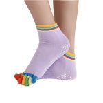 Non-slip Toe 5 Finger Yoga socks