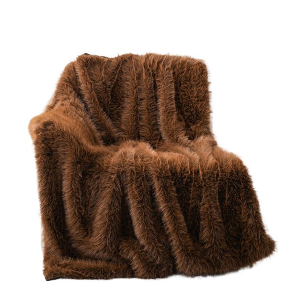 Faux Fur Throw Blanket