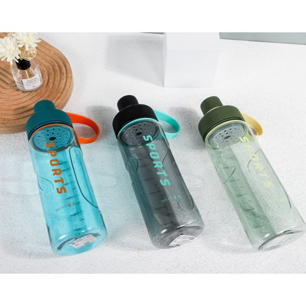 33.8 OZ Plastic Sport Water Bottle With Hand