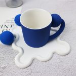 High temperature resistant thickened silicone coasters