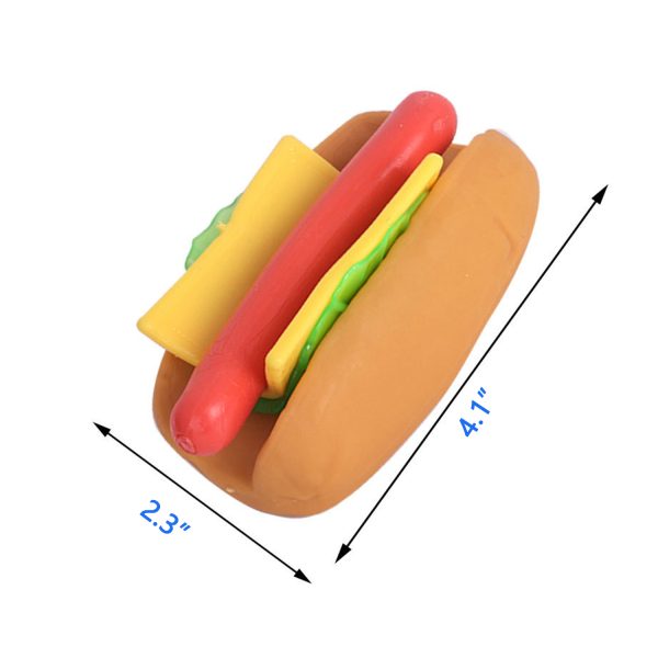 TPR Hot Dog Stress Reliver Toy