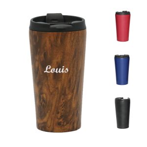 12oz Double-Walled Stainless Steel Travel Mugs