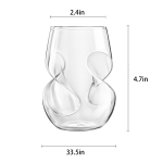 Whiskey thumb glass