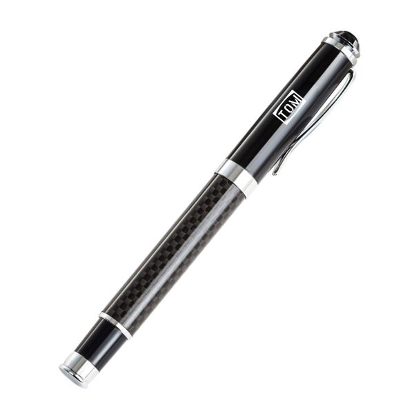 Advertising Conference Carbon Fiber Black Signature Pen