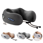 Portable U-shaped massage pillow