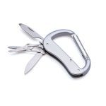 Multi-Tool Carabiner With Knife Opener and Scissors