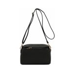 Fashion Triple Zip Small Crossbody Bag