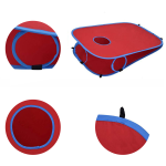 Portable Cornhole Set with 8 Bags & Case