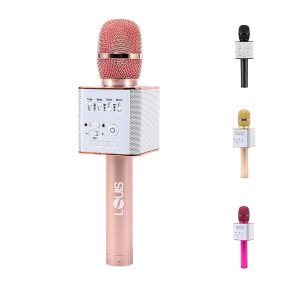 All-in-One Bluetooth Karaoke Microphone & Speaker