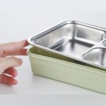 Custom Stainless Steel Children Bento Lunch Box