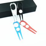 Aluminum Clip Divot Tool with Golf Ball Marker