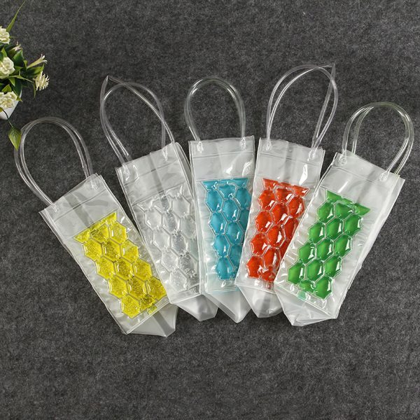 Portable Gel Hand Cooling Champagne Beer Wine Ice Bag