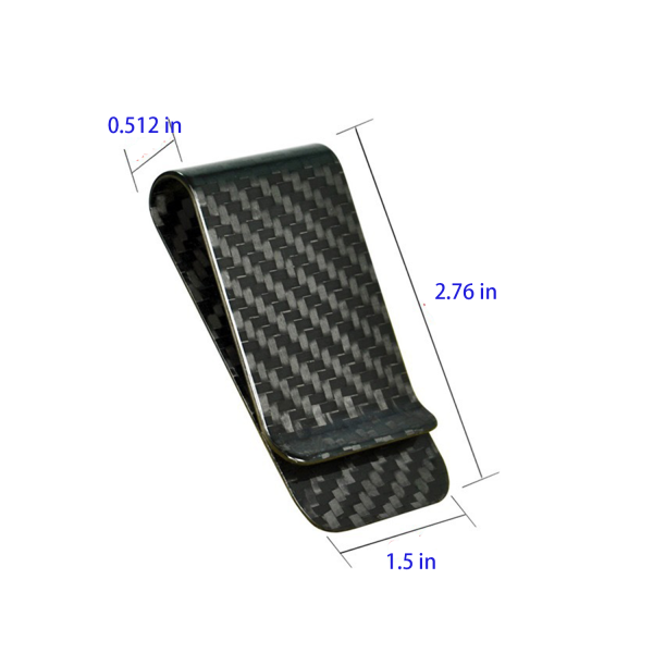 Luxury Carbon Fiber Money Clip