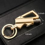 Kerosene lighter waterproof portable keychain bottle opener