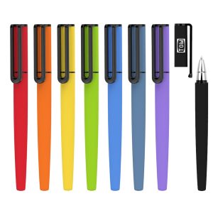 Removable Cap Premium Matte Finish Plastic Signature Pen