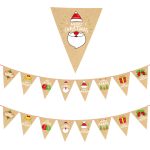 Decorative Christmas Pennant Banner