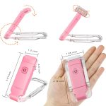 USB charging portable mini clip small desk lamp