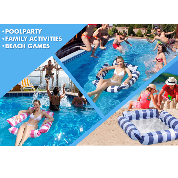 Portable Hammock Swimming Pool Float Inflatable