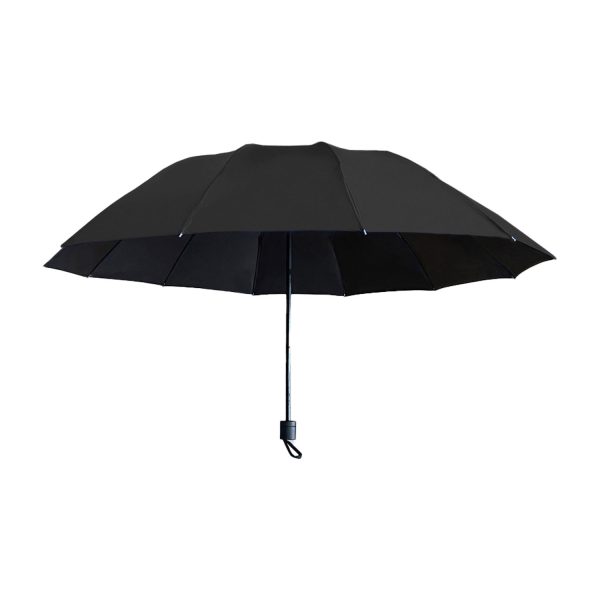 Extra Large 12 Ribs Windproof Waterproof Folding Umbrella