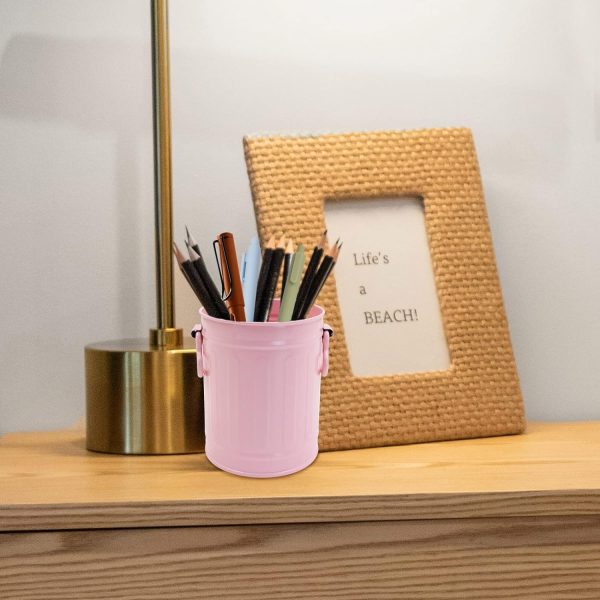 Large capacity desktop stationery storage bin