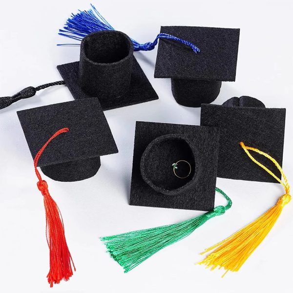 Mini Graduation Hat Wine Bottle Caps