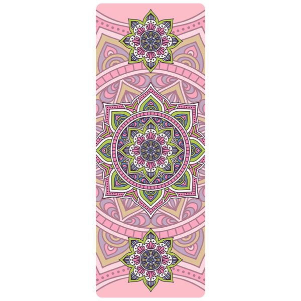 Suede shock-absorbing non-slip thickened yoga mat