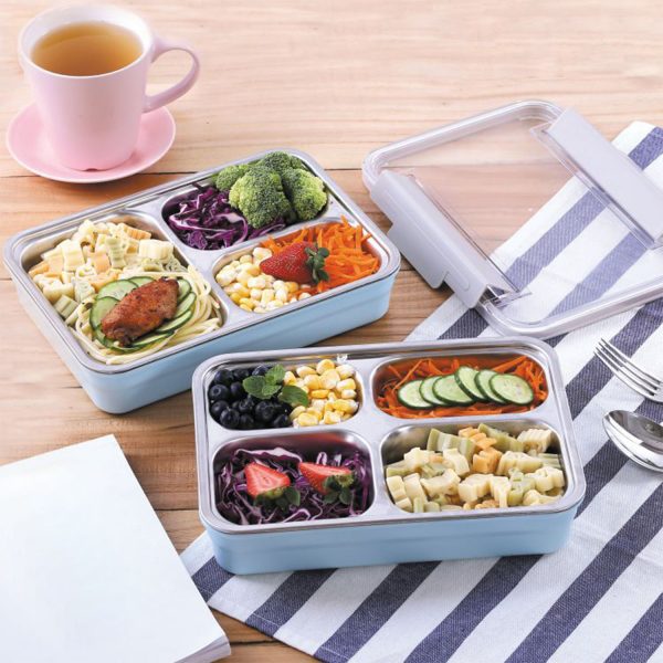 Custom Stainless Steel Children Bento Lunch Box