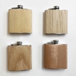 Bamboo Hip Flasks