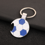 Football-shaped Corkscrew Key Chain