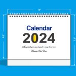 2024 Desk Calendar