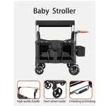 Twin easy mountain strollers