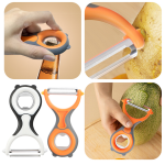 2 in 1 Fruit Peeler with Opener