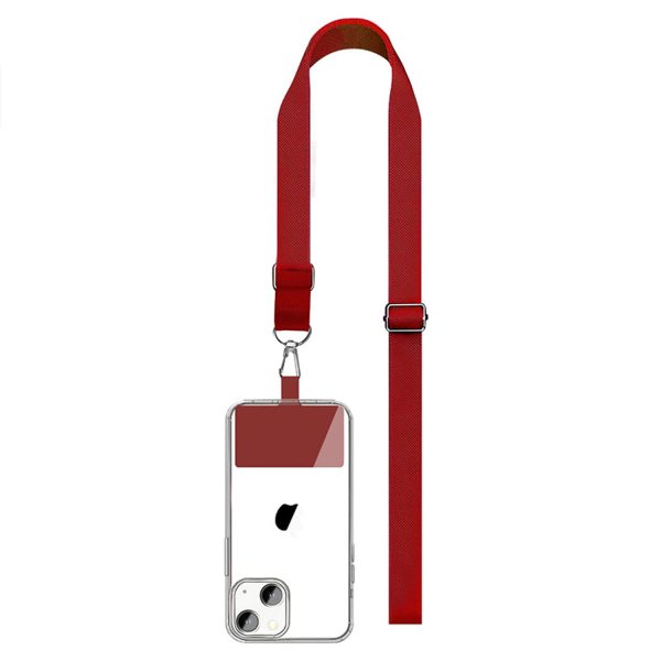 Cell phone case card lanyard wider retractable