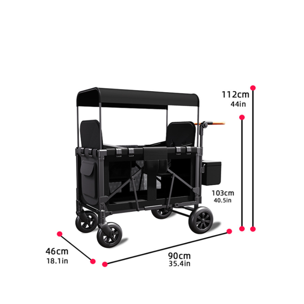 Twin easy mountain strollers