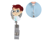 Custom Shape Retractable Acrylic Badge Reel Holder