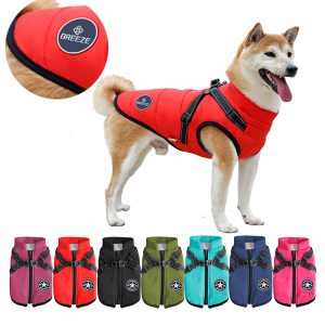 Cotton-Padded Dog Vest