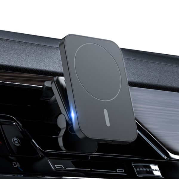 Wireless Magnetic Car Mount Fast Charger Qi 15W