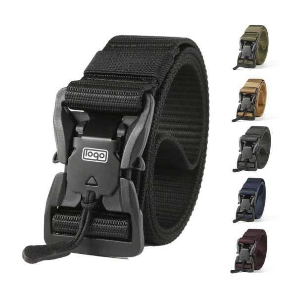 Convenient Suction Buckle Nylon Belt