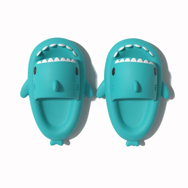 Indoor Non-slip Thick Sole Shark Slippers