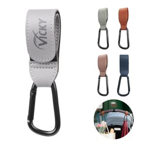 Leather Stroller Hooks for Hanging