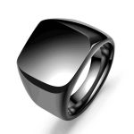 Punk Style Personalized Cast Titanium Steel Ring