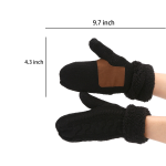 Windproof touchscreen gloves for winter