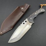 Outdoor straight knife