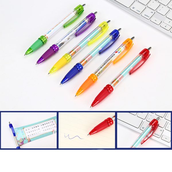 Customized pull paper neutral pen for advertising